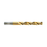 Sheffield ALPHA (31/64 - 1/2in) Imperial Gold Series Reduced Shank Drill Bit Handi Pack 1 Pce