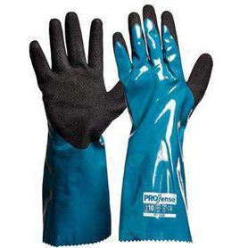 ProChoice ProChem 35cm Nitrile/PU Glove - NPUPC Box of 72/144Pairs Chemical Resistant Gloves Prochoice (1445171462216)