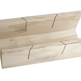 Wallboard Tools Timber Mitre Box Fits 55/75/90mm Cornice