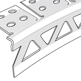 Wallboard Tools Archway Trim 2.5mm Build 3.0m RenderEdge
