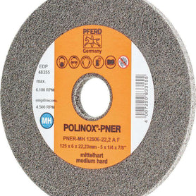Pferd Polinox Ring Wheels Unitized Discs Medium Soft 75 x 6mm Pack of 5 (1613846609992)
