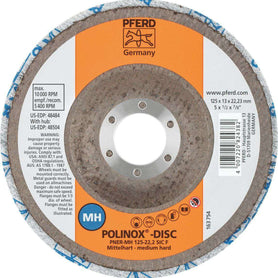 Pferd Polinox Wheels Unitized Discs Medium Soft 125 x 22mm (1613846282312)