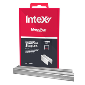 Intex MegaFix® Chisel Point Staples x 10mm (Pack of 5000)