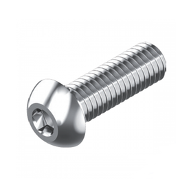Inox World Stainless Steel Button Socket Screw A2 (304) M5 Pack of 100 (4036301291592)