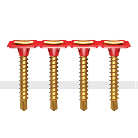 Intex ZipStrip® Bugle Head Self Drill Point Fine Zinc Collated Screws (1000pcs)