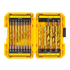 Sheffield ALPHA Metric Gold Series Impact Hex Drill Set - 23 Pieces