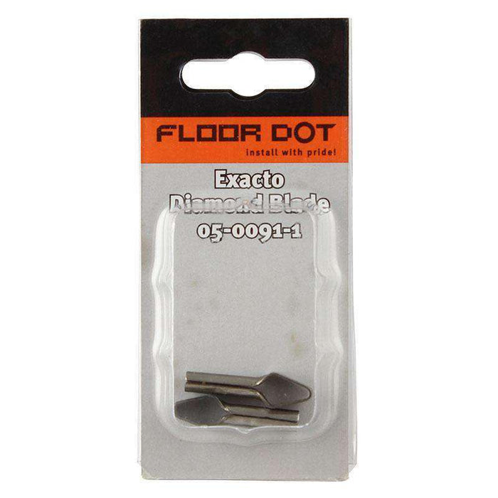 Sheffield Floor Dot Exacto Blades Flo - Carded (x2)