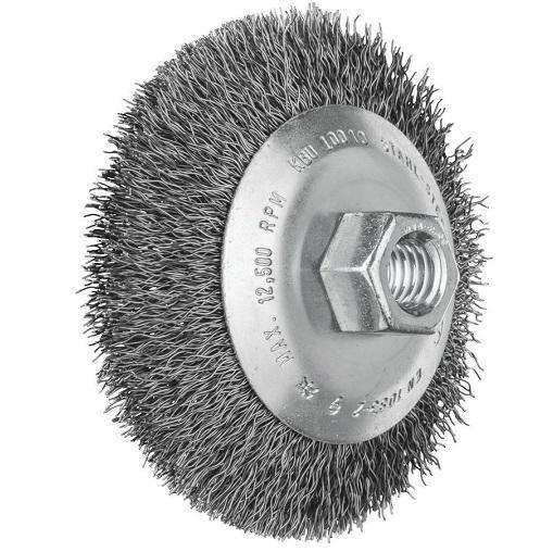 Pferd Flared Cup Brushes Kbu - Crimped Steel Wire - SPF Construction Products