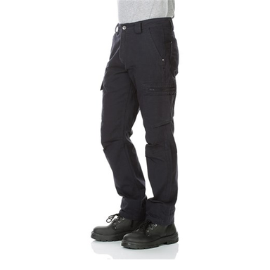 Workit Workwear Canvas Modern Fit Cargo Pants - Navy