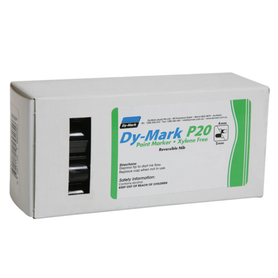 Dy-Mark P20 Paint Marker Pen Reversible Bullet/Chisel Tip Box 12