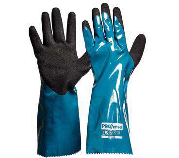 ProChoice ProChem 35cm Nitrile/PU Glove - NPUPC Box of 72/144Pairs Chemical Resistant Gloves Prochoice (1445171462216)