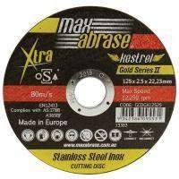 Sheffield Maxabrase Stainless Gold Series II Cutting Disc Carded (x10)