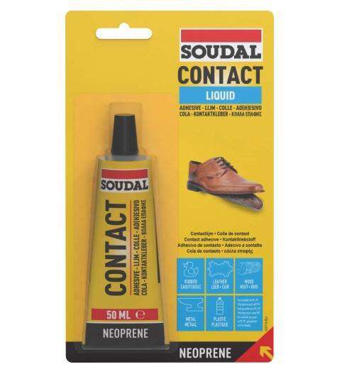 Soudal Contact Adhesive Liquid 50ml Box of 10