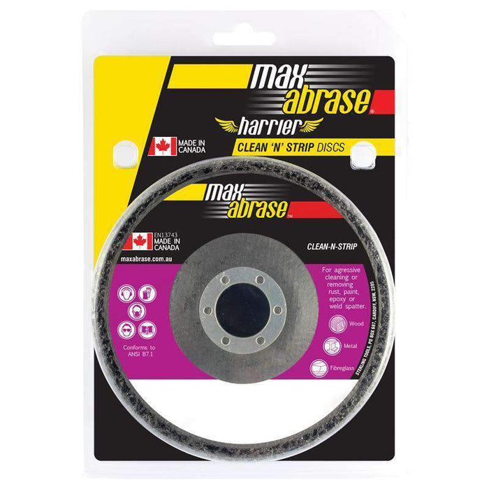 Sheffield MaxAbrase Clean'N' Strip Discs Surface Prep Black Coarse Carded (3554107949128)