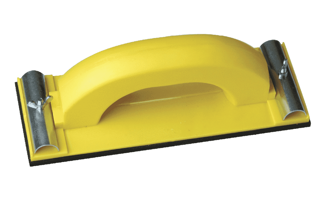 Wallboard Tools Yellow Small Plastic Light weight Hand Sander