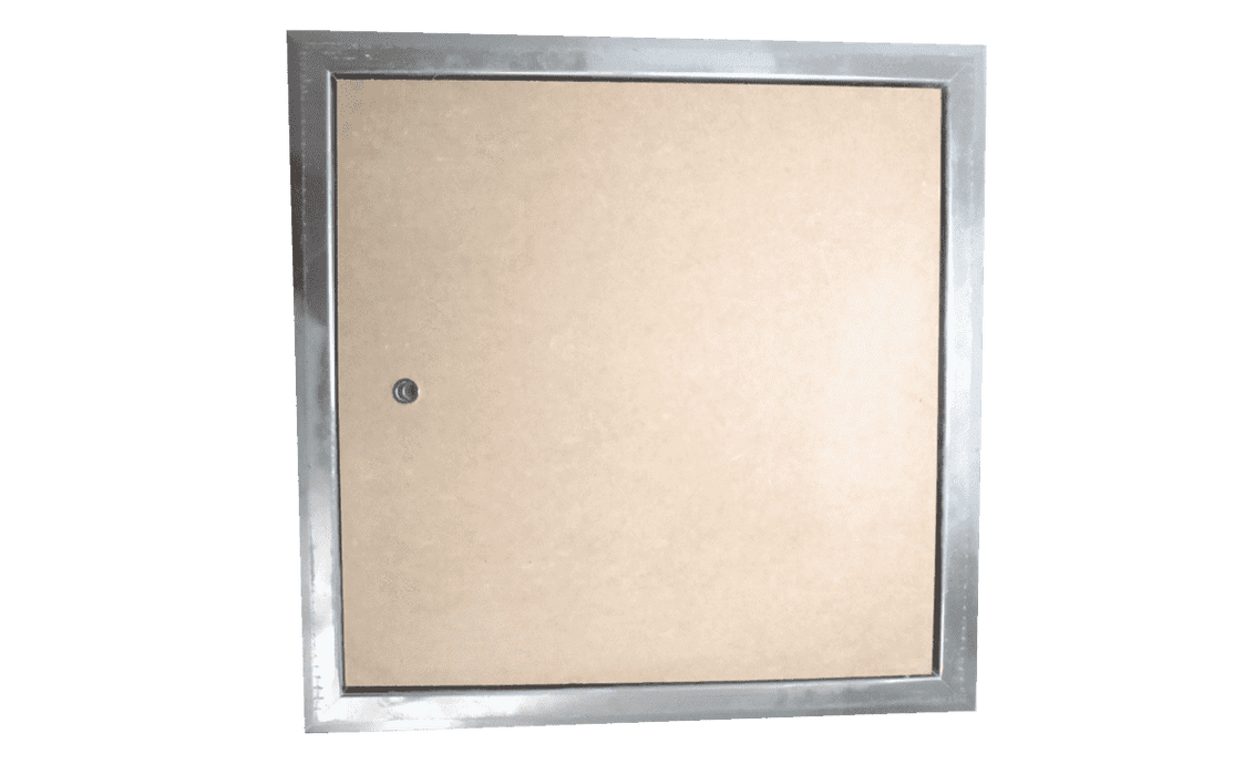 Wallboard 1 hour Fire Rated Access Panels Flanged 300-600mm