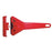 Sheffield Sterling Red Plastic Scraper with H/D Blade - Carded