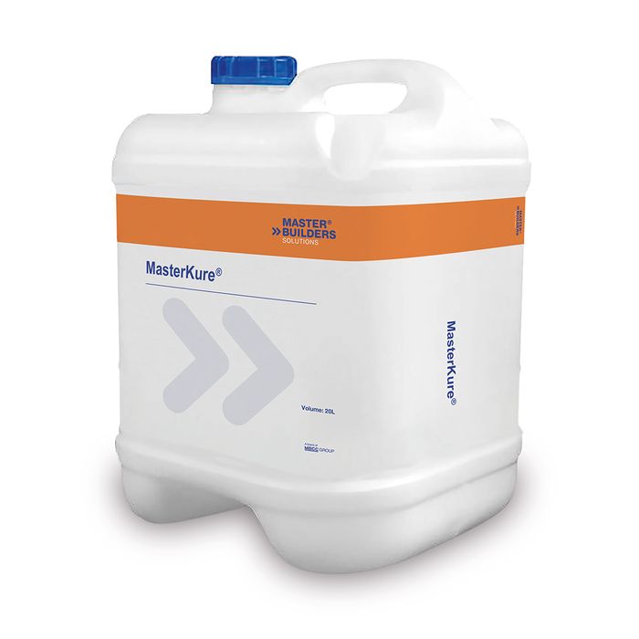 MasterKure 250  Waterbased Concrete Curing Compound - Clear