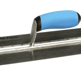 Wallboard Tools Trowel Straight Rubber Handle Carbon Steel Truline