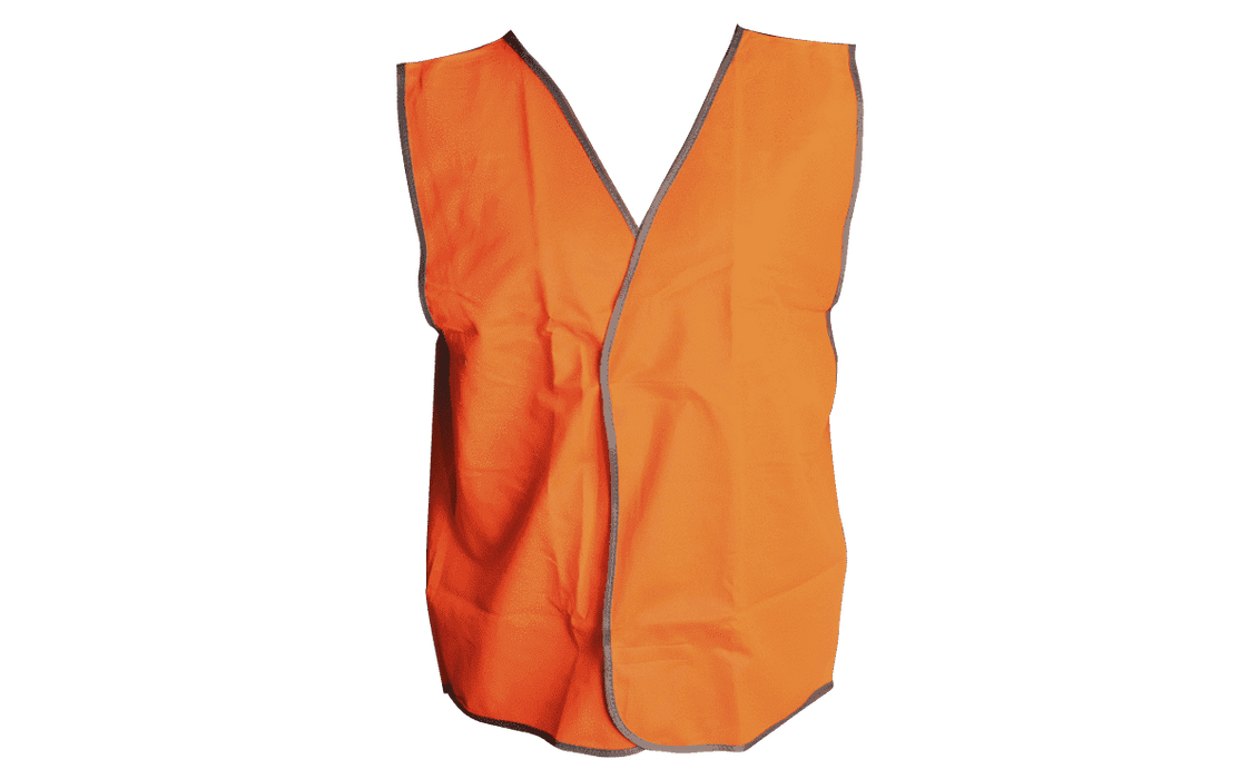 Wallboard Tools SafeCorp XXL Orange Safety Vest for daytime use