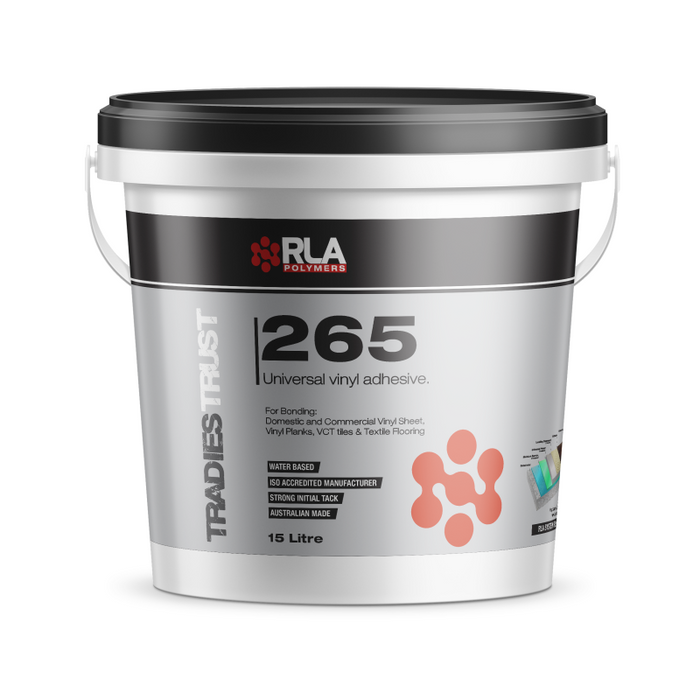 RLA Polymers 265 Universal Vinyl Adhesive 15L