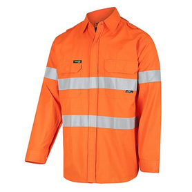 Workit Workwear Flarex PPE1 FR Inherent 155gsm Lightweight Taped Shirt