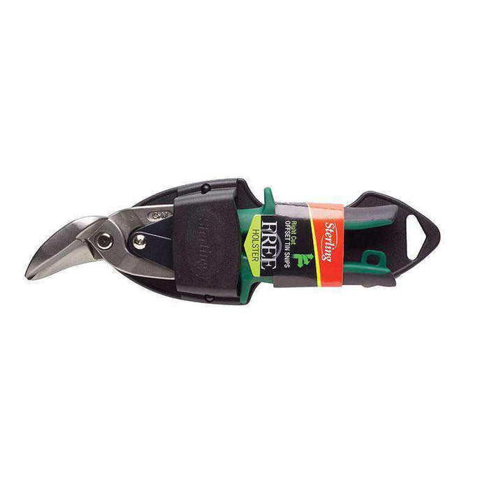 Sheffield Sterling Squeeze quick-release Handle Offset Tin Snips (3884917588040)