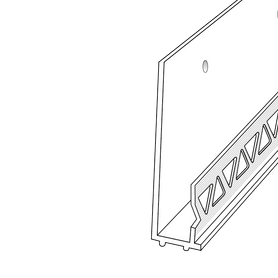Wallboard Tools External PVC Render Starter Trim 2.5/3.5mm 3.0m 50pcs