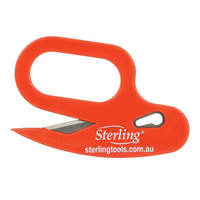 Sheffield Sterling Enclosed Blade Red Heavy Duty Safety Slitter