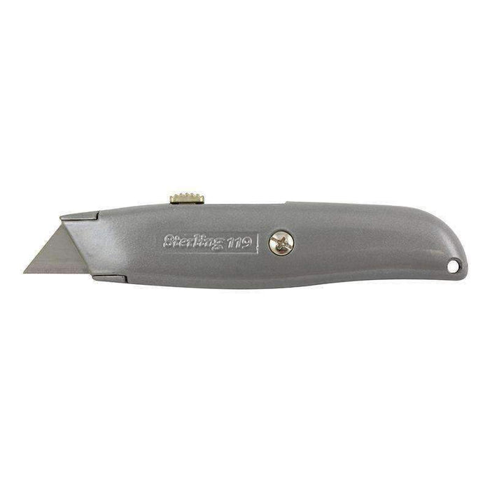 Sheffield Retractable Grey Trimming Knife Retractable Knives Sheffield (1563630141512)