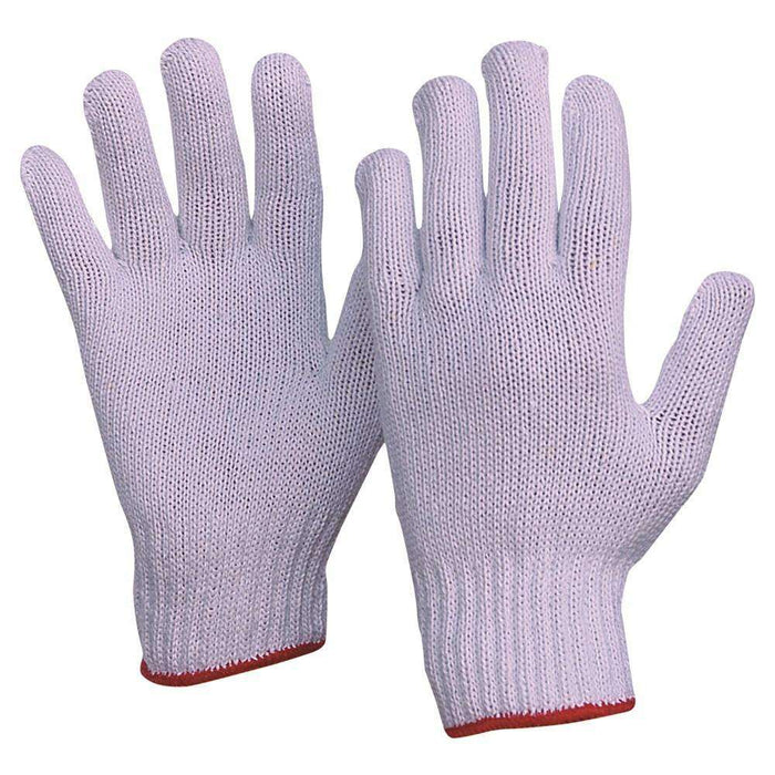 ProChoice Knitted Poly/Cotton Ladies and Mens Gloves Pack of 12 (1605832933448)