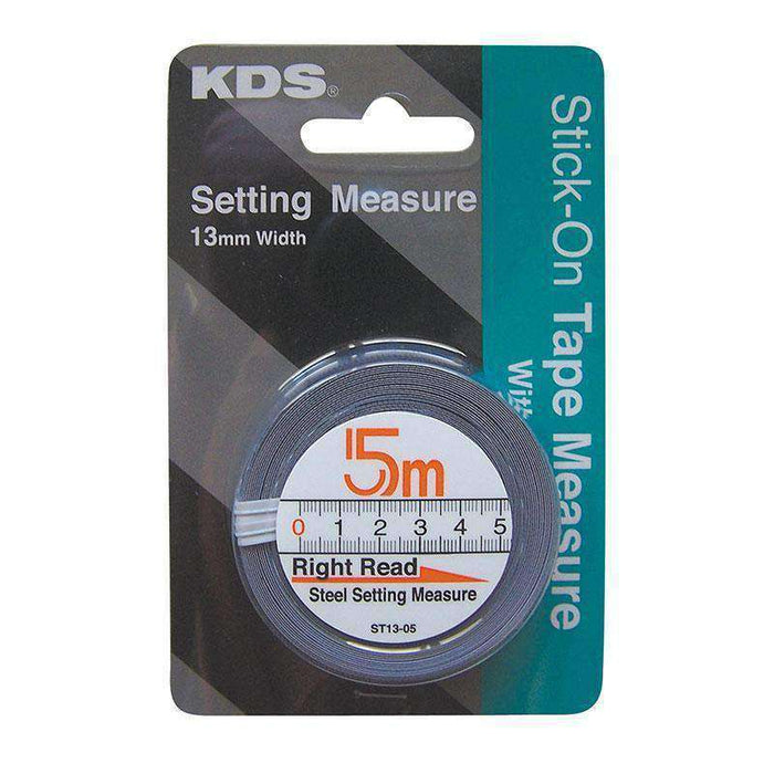 Sheffield KDS Right to left Bench Tape Steel Setting Measure (3579596505160)