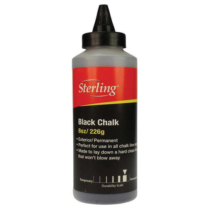 Sheffield Sterling Chalk Refill: Black 226g Levelling & Layout Sheffield (1568379109448)