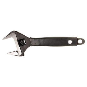Sheffield Sterling Comfort Grip Handle Black Wide Jaw Wrench Carded