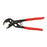 Sheffield Sterling Red Comfortable Rubber Grip Adjustable Pliers