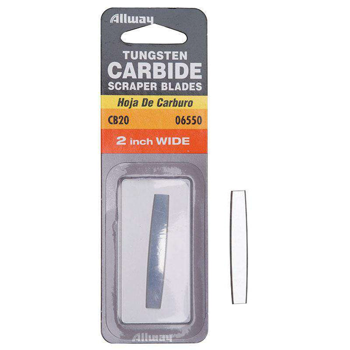 Sheffield Allway 2in (50mm) Carbide Blade - 2 Edge - Carded (06550)