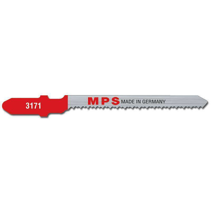 Sheffield MPS Jig Saw Blade 75mm, 20tpi, Ground, Euro Shank (x5)
