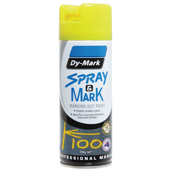 Dy-Mark Spray & Mark Marking Out Paint 350g  - Box of 12