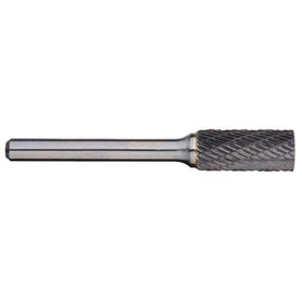 Sheffield Alpha 6in Long Series Cylindrical 1/4 shank dia Carbide Burrs