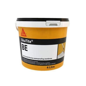 SikaTite BE Black Waterproof Membrane Sealant & Adhesive 4L