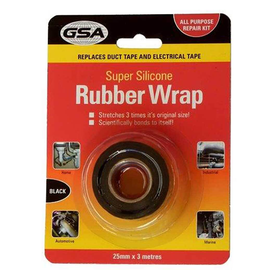 CW GSA Silicone Rubber Wrap Tape - 25mm x 3m