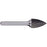 Sheffield Alpha 6mm Shank Tree Pointed Nose Double Cut Carbide Burr