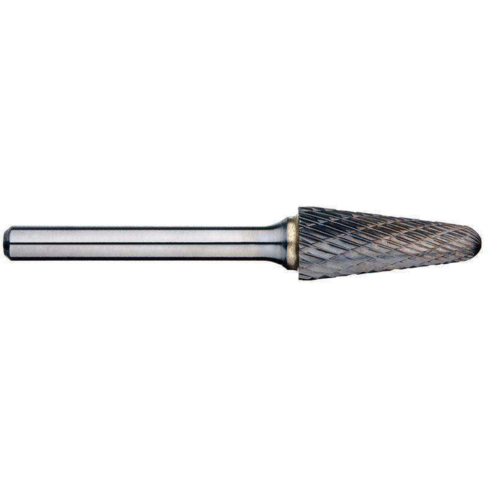 Sheffield Alpha 6mm shank Included Angle Double Cut Carbide Burrs