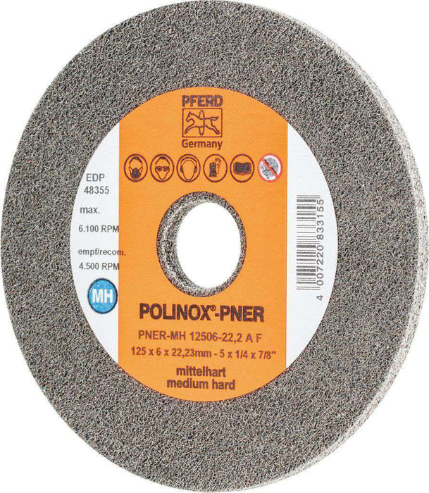 Pferd Polinox Ring Wheels Unitized Discs Soft 75 x 6mm Pack of 5 (1613846675528)
