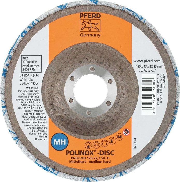Pferd Polinox Wheels Unitized Discs Soft 125 x 22mm (1613846315080)