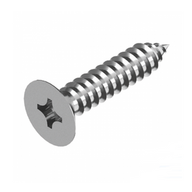 Inox World CSK Phil Self Tapping Screw A2 (304) 8G Pack of 200 8G x 50
