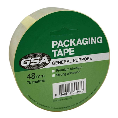 CW GSA General Purpose Packaging Tape - 48mm x 75mtr
