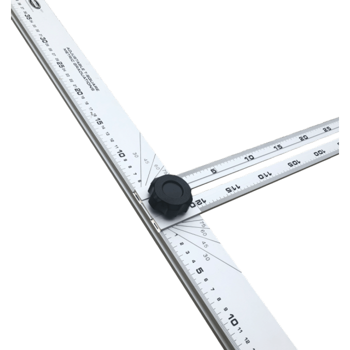 Wallboard Tools Adjustable Calibrated T-Square(1200mm) & Interchangeable Blade(1350mm)