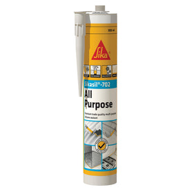 Sikasil-702 All Purpose is a 1-part neutral curing all-in-one silicone sealant - Box of 12 Off White