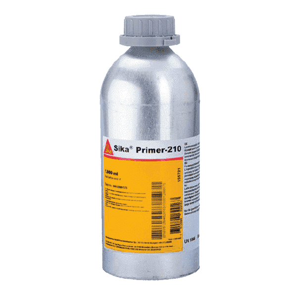Sika® Primer-210 Non-pigmented, solvent-based primer for metals 250ml Can